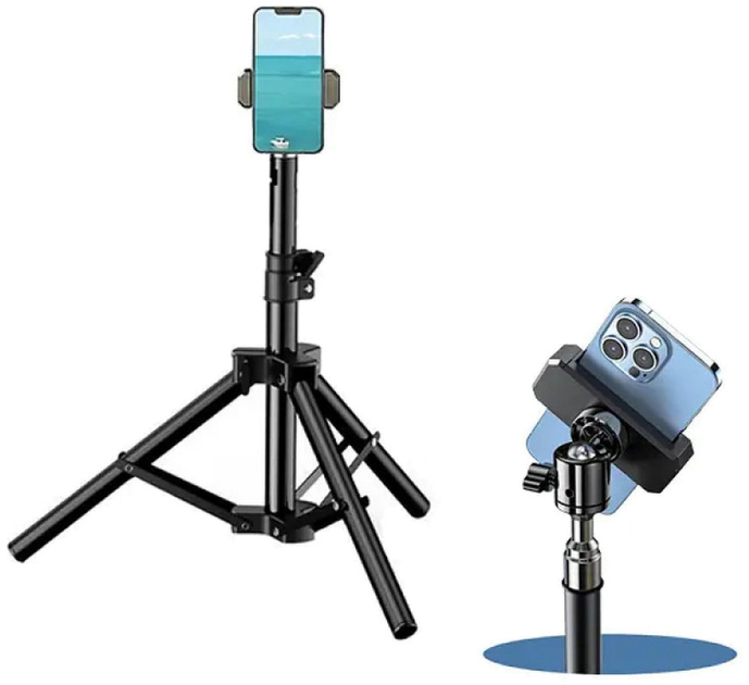 Штатив Rtako ZJ-ZB01 Steel Tripod Carbon Steel 55 см Black (6930539528246) - зображення 2