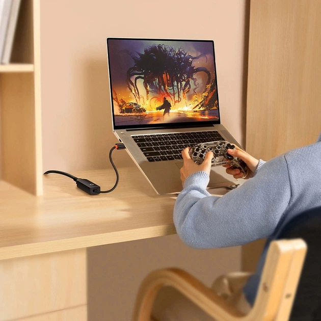 Adapter Baseus Lite Series USB-A do RJ-45 Ethernet (WKQX000001) - obraz 10