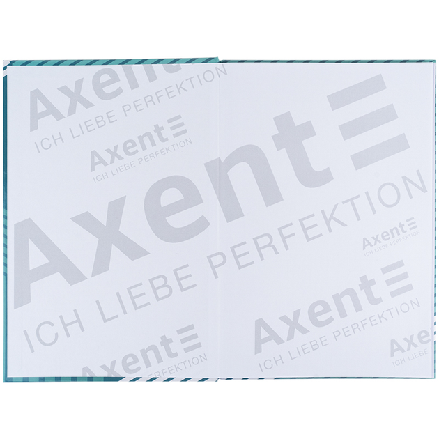 Книга записна Axent Lines А4, 96 аркушів, клітинка, зелена 8422-582-A 4063276250667 - зображення 2