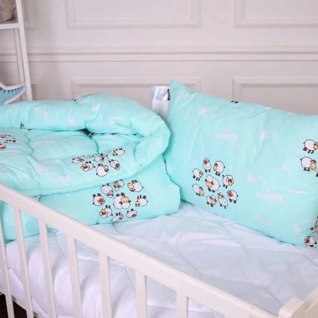 Одеяло MirSon Kids Time антиаллергенное зимнее 20-0030 Lambs 140x205 см EcoSilk (2200009664472) - Фото 4 Одеяло MirSon Kids Time антиаллергенное зимнее 20-0030 Lambs 140x205 см EcoSilk (2200009664472) - изображение 4