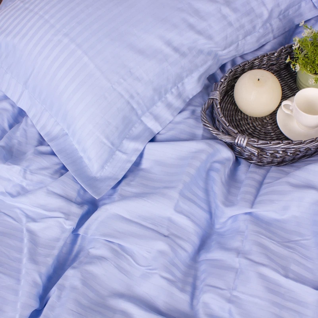 Наволочка MirSon Satin Stripe 30-0022 Blue sky 50х70 см від Rozetka на платформі USKIDKA Акція на Наволочка MirSon Satin Stripe 30-0022 Blue sky 50х70 см від Rozetka
