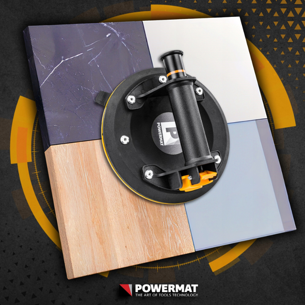 Присоска для плитки, кафеля, стекла Powermat 190кг - изображение 7