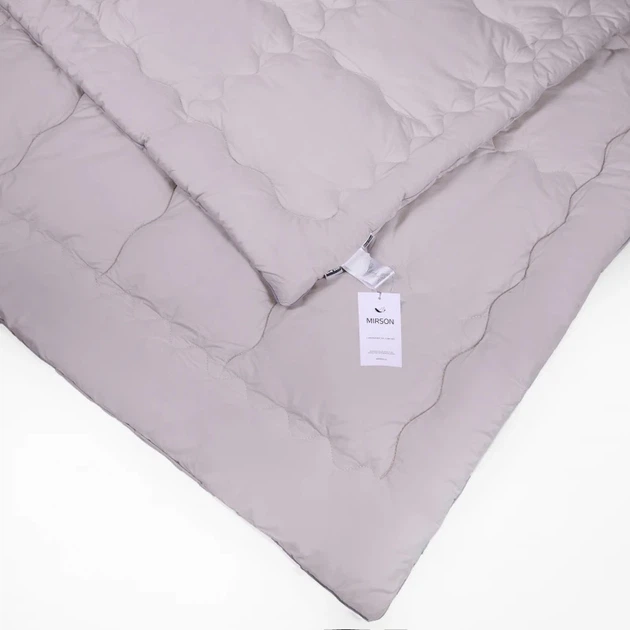 Одеяло MirSon шерстяное Зима №1040 Silver Cloud 140x205 см (2200010355093) - Фото 11 Одеяло MirSon шерстяное Зима №1040 Silver Cloud 140x205 см (2200010355093) - изображение 11