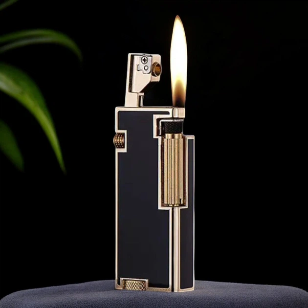 Зажигалка бензиновая Zorro Z666 Business Black в подарочной