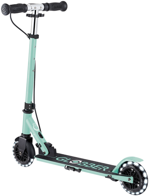 Самокат Globber Flow Element Junior Lights Мятный (729-206) 