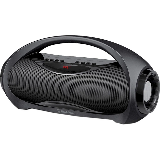 Акустическая система REAL-EL X-713, 12 Вт, Bluetooth, USB, AUX, microSD, FM-радио, черная (EL121600014) - Фото 3 Акустическая система REAL-EL X-713, 12 Вт, Bluetooth, USB, AUX, microSD, FM-радио, черная (EL121600014) - изображение 3