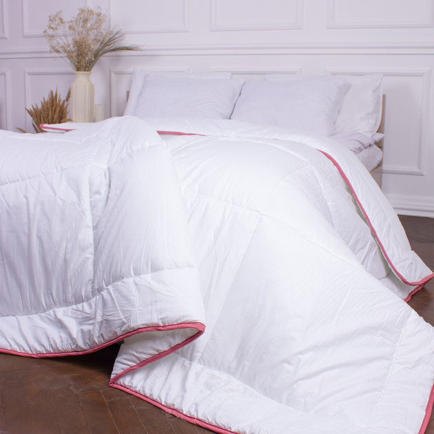 Ковдра антиалергенна MirSon DeLuxe Eco-Soft 815 Демі 155x215 см від Rozetka на платформі USKIDKA Акція на Ковдра антиалергенна MirSon DeLuxe Eco-Soft 815 Демі 155x215 см від Rozetka
