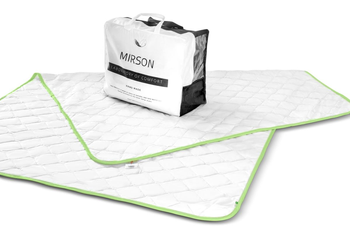 Ковдра антиалергенна MirSon EcoSilk 001 літо 200x220 см від Rozetka на платформі USKIDKA Акція на Ковдра антиалергенна MirSon EcoSilk 001 літо 200x220 см від Rozetka