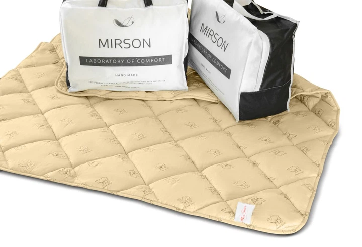 Одеяло шерстяное MirSon Экстра 0023 деми 172x205 см (2200000005090) - Фото 16 Одеяло шерстяное MirSon Экстра 0023 деми 172x205 см (2200000005090) - изображение 16
