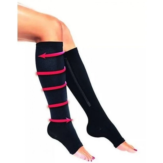 Компресійні гольфи від варикозу на блискавці Zip Sox - зображення 5