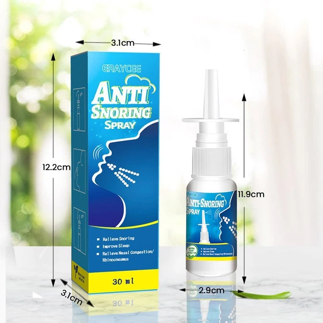 Спрей антихрап від закладеності носу Anti Snoring Spray 30 мл - изображение 6