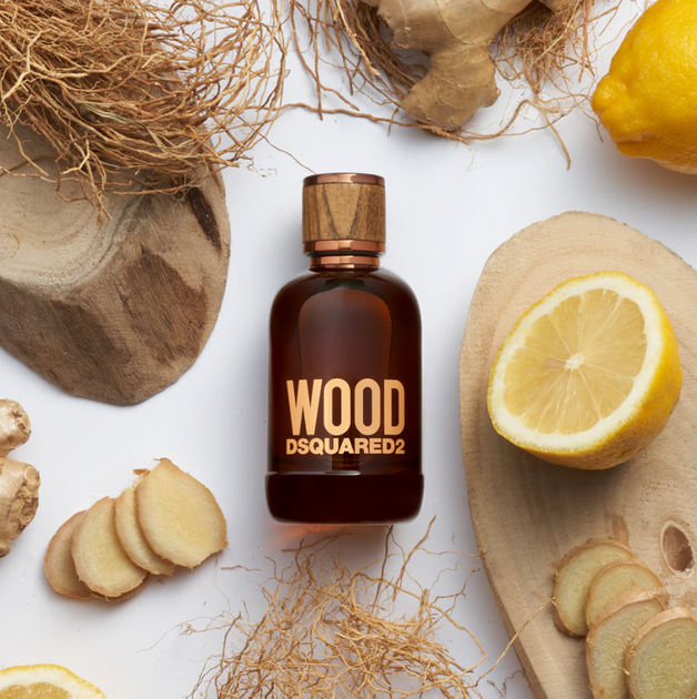 Набір для чоловіків Dsquared2 Wood Pour Homme Туалетна вода 100 мл + Гель для душу 100 мл + Бальзам після гоління 100 мл (8011003893904) - зображення 3