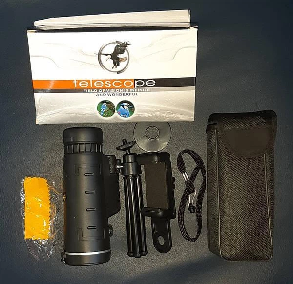 Монокуляр с треногой TELESCOPE KL-1040 40 кратное для активного отдыха, охоты и рыбалки. - изображение 2