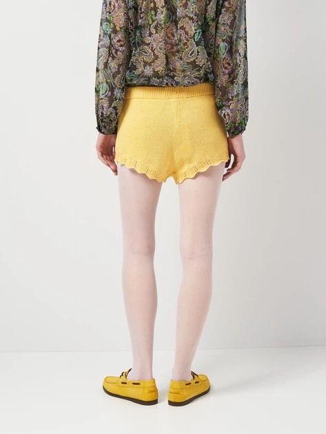 Шорты женские Zara 2298/017 L Желтые (02298017300048) - Фото 2 Шорты женские Zara 2298/017 L Желтые (02298017300048) - изображение 2