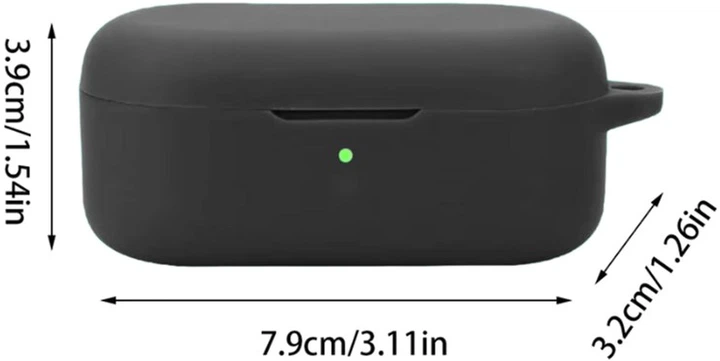 Чехол Silicon BeCover для OPPO Enco Buds 2 Pro Black (BC_713223) - изображение 3