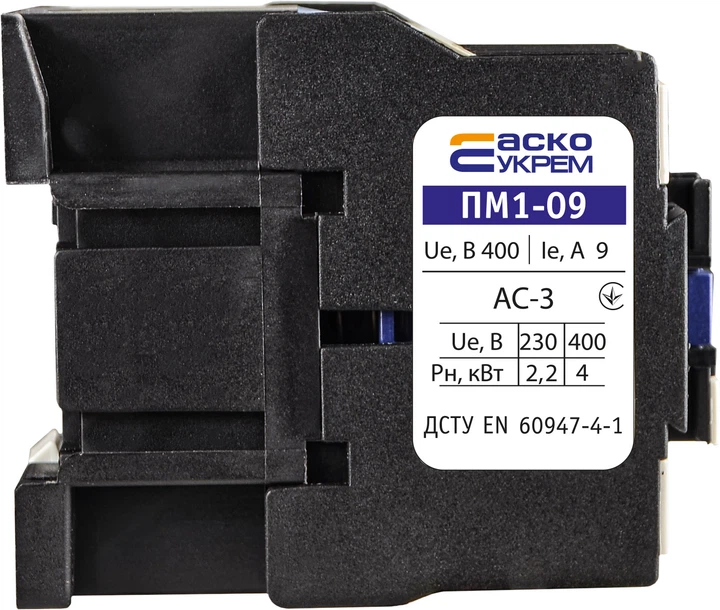 Пускатель ПМ 1-09-10 M7 230B (LC1-D0910) АСКО (A0040010043) - Фото 2 Пускатель ПМ 1-09-10 M7 230B (LC1-D0910) АСКО (A0040010043) - изображение 2
