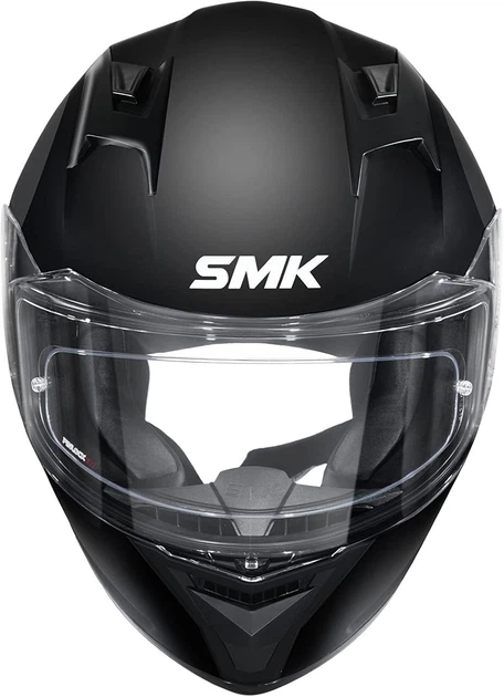 Мотошлем интеграл SMK STELLAR матовый черный, размер XL 61-62 см, унисекс (SMK0110/24/MA200/XL) - изображение 6