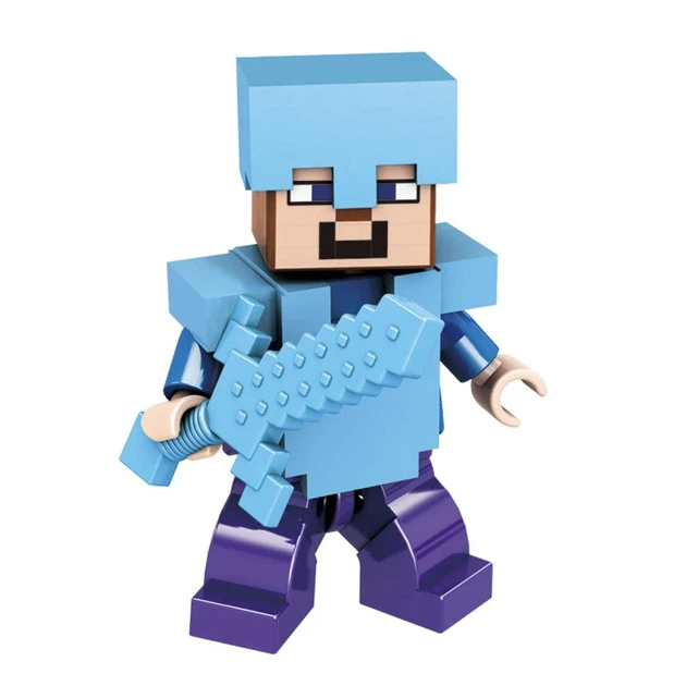 Конструктор Майнкрафт 205 деталей+персонажи, детский набор Minecraft My World Mineworld Набор персонажей SJ82006 - изображение 11