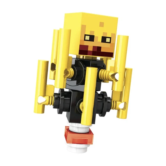 Конструктор Майнкрафт 205 деталей+персонажи, детский набор Minecraft My World Mineworld Набор персонажей SJ82006 - изображение 14
