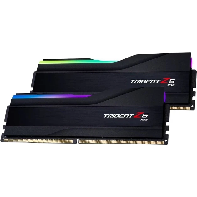 Оперативна пам'ять G.Skill Trident Z5 RGB DDR5 2x32GB/6000 Black (F5-6000J3040G32GX2-TZ5RK) - Фото 2 Оперативна пам'ять G.Skill Trident Z5 RGB DDR5 2x32GB/6000 Black (F5-6000J3040G32GX2-TZ5RK) - зображення 2