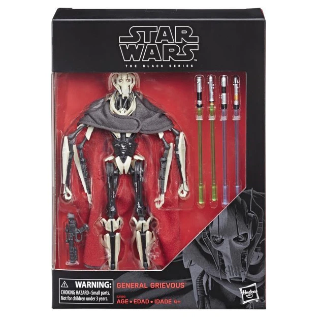 Звёздные войны Генерал Гривус Star Wars The Black Series General Grievous Hasbro - Фото 2 Звёздные войны Генерал Гривус Star Wars The Black Series General Grievous Hasbro - изображение 2
