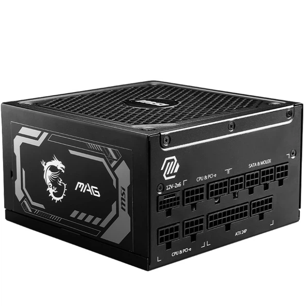 Блок живлення MSI 1250W (MAG A1250GL PCIE5) - зображення 6