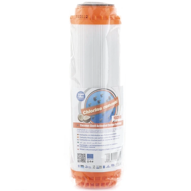 Картридж угольный Aquafilter FCCBHD - Фото 1 Картридж угольный Aquafilter FCCBHD - изображение 1