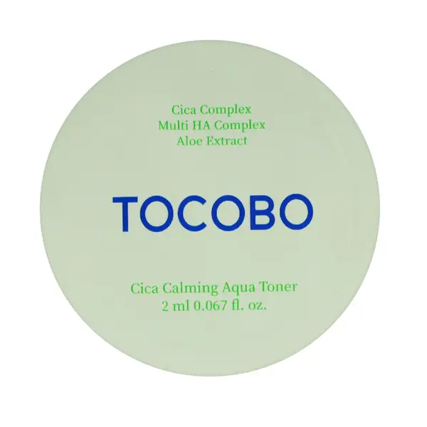 Успокаивающий тонер TOCOBО Cica Calming Aqua Toner для лица с центелой 2 мл - Фото 1 Успокаивающий тонер TOCOBО Cica Calming Aqua Toner для лица с центелой 2 мл - изображение 1