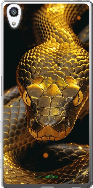 2D пластиковий чохол Sony Xperia Z5 Premium E6883 Golden snake "6072t-345-70447" - Фото 1 2D пластиковий чохол Sony Xperia Z5 Premium E6883 Golden snake "6072t-345-70447" - зображення 1