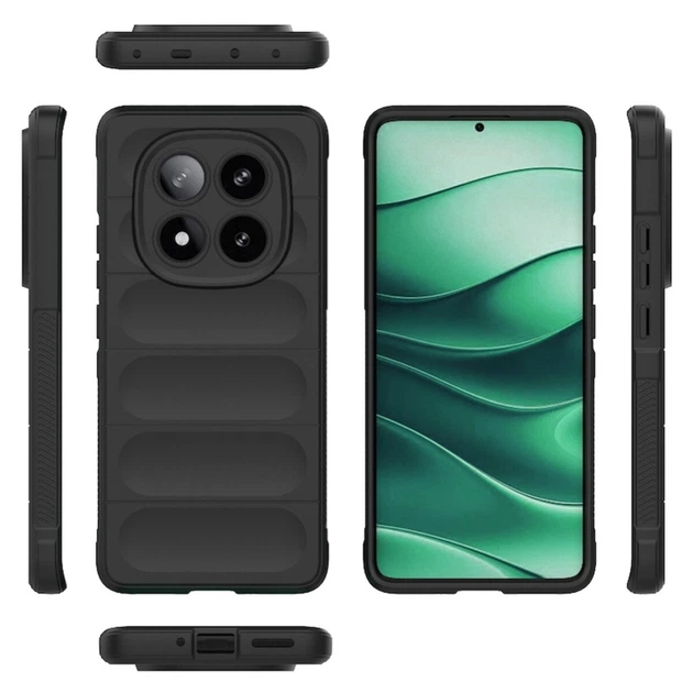 Чохол для смартфона Cosmic Magic Shield для Xiaomi Redmi Note 14 Pro Plus 5G Black (MagicShXiNo14p+Black) - Фото 3 Чохол для смартфона Cosmic Magic Shield для Xiaomi Redmi Note 14 Pro Plus 5G Black (MagicShXiNo14p+Black) - зображення 3