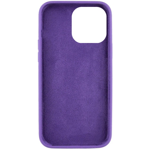 Чохол Silicone Case Full Protective (AA) NO LOGO для Apple iPhone 15 Pro Max (6.7") Фіолетовий / Amethyst - зображення 4