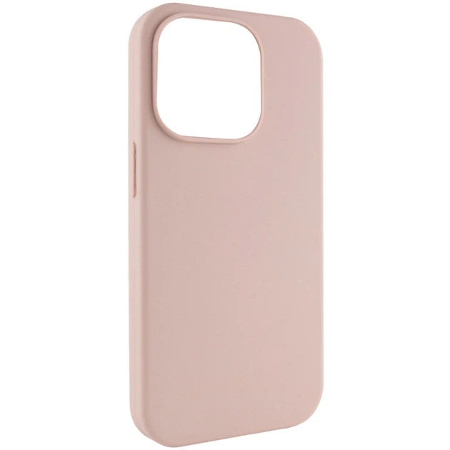 Чохол Silicone Case Full Protective (AA) NO LOGO для Apple iPhone 14 Pro (6.1") Рожевий / Pink Sand - изображение 2
