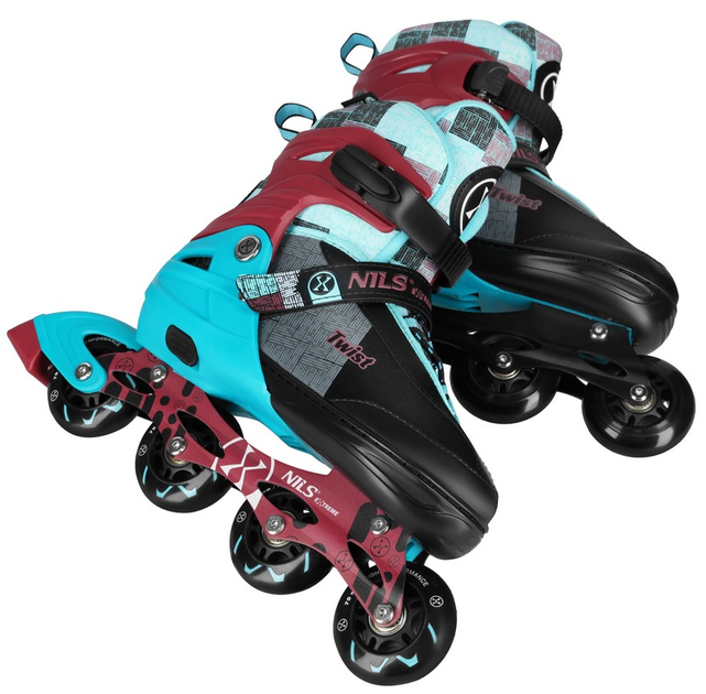 Rolki Nils Extreme Twist NA13810 31-34 S Niebieskie (5907695580365) - obraz 7