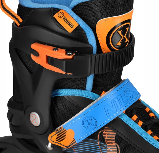 Rolki Nils Extreme Cosmo NA13808 38-41 L Niebieskie (5907695580297) - obraz 5
