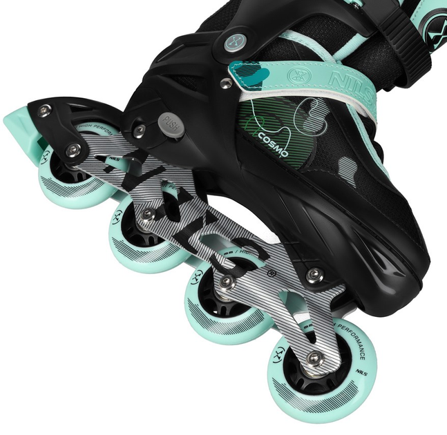 Rolki Nils Extreme Cosmo NA13808 38-41 L Zielone (5907695580266) - obraz 6