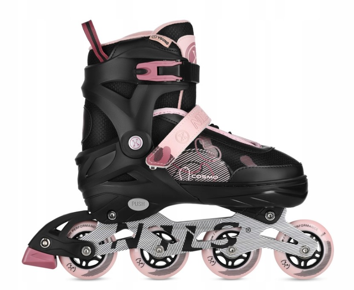 Rolki Nils Extreme Cosmo NA13808 38-41 L Różowy (5907695580327) - obraz 3