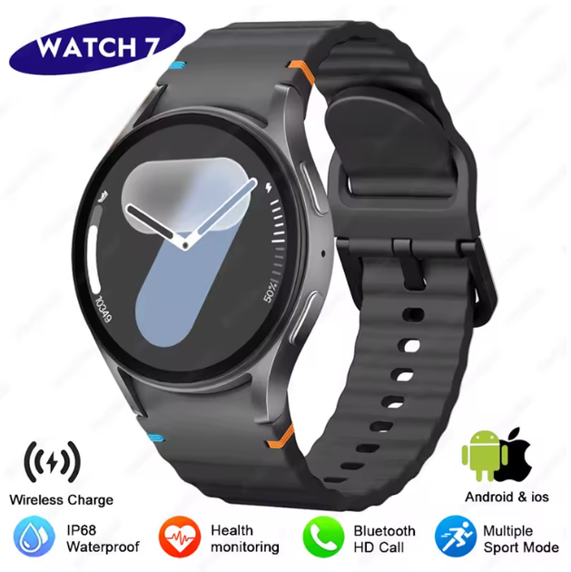 Розумний смарт годинник HiWatch 7 Ultra з GPS-трекером для спорту та трекінгу/ чорні/ 2 ремінець у подарунок - зображення 2