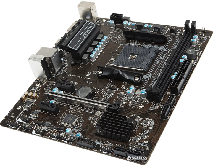 Материнская плата MSI B350M PRO-VD Plus (sAM4, AMD B350, PCI-Ex16