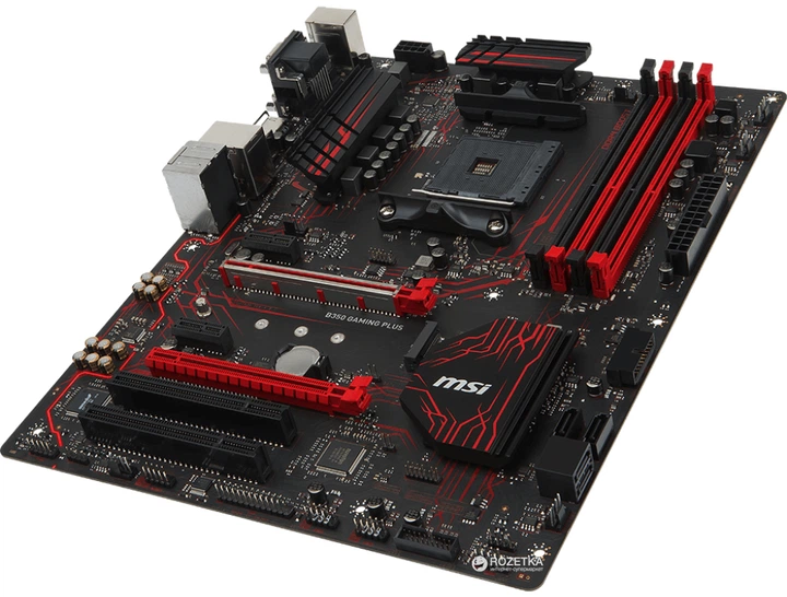 Материнська плата MSI B350 Gaming Plus (sAM4, AMD B350, PCI-Ex16) - зображення 3
