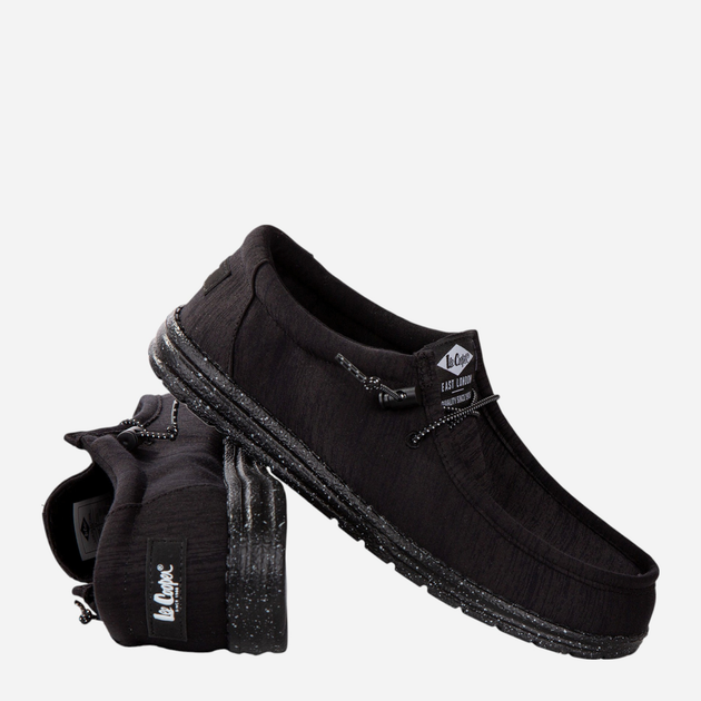 Чоловічі мокасини Lee Cooper LCW-25-04-3160M 41 27.3 см Чорні (5904292119592) - зображення 4