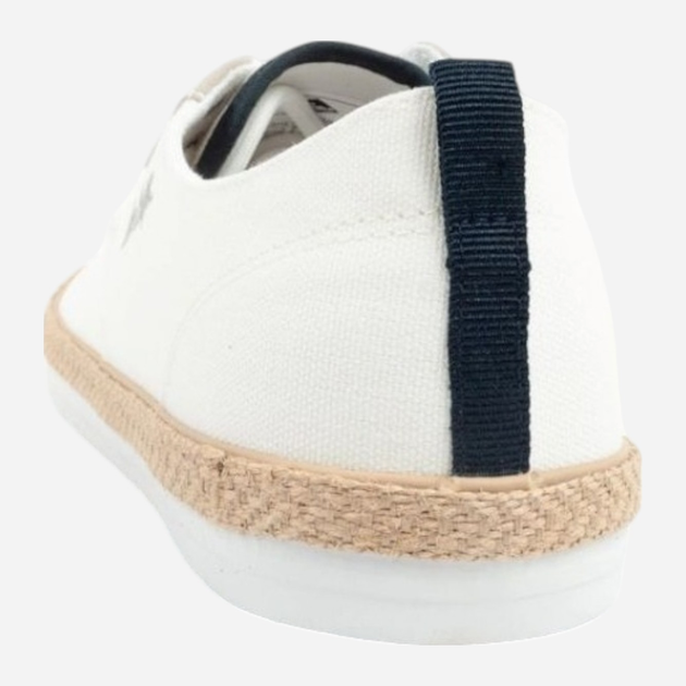 Tenisówki męskie materiałowe do kostki Lee Cooper LCW-25-02-3252M 43 28.5 cm Białe - obraz 3