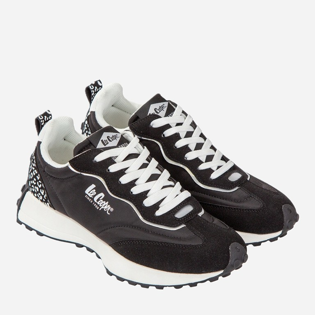 Жіночі снікери Lee Cooper LCW-25-03-3350L 38 25.3 см Чорні (5904292170975) - зображення 4