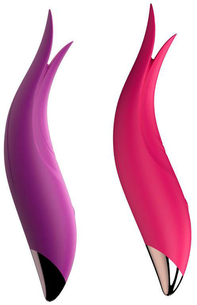 Вибратор Melo Licking Vibrator со стимуляцией клитора и сосков Розовый (2025270024222) - изображение 5