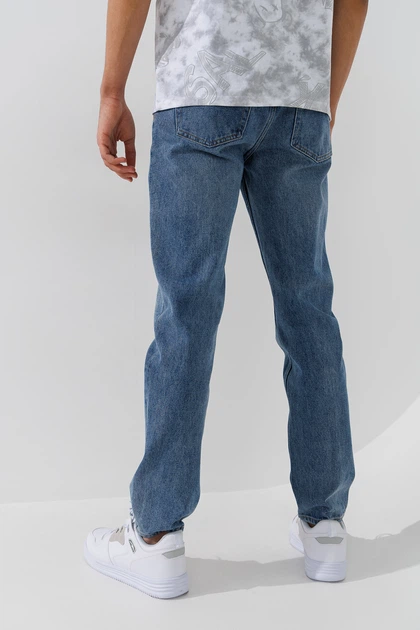 Джинсы Regular Fit мужские Ren Tomogo DM-2 30 Синий - Фото 4 Джинсы Regular Fit мужские Ren Tomogo DM-2 30 Синий - изображение 4