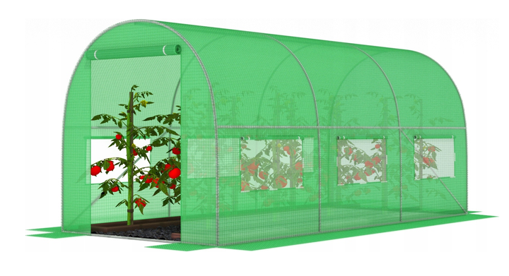 Садовая теплица парник LEOBRO Garden 10м2 Green (LB-10M19) - изображение 5