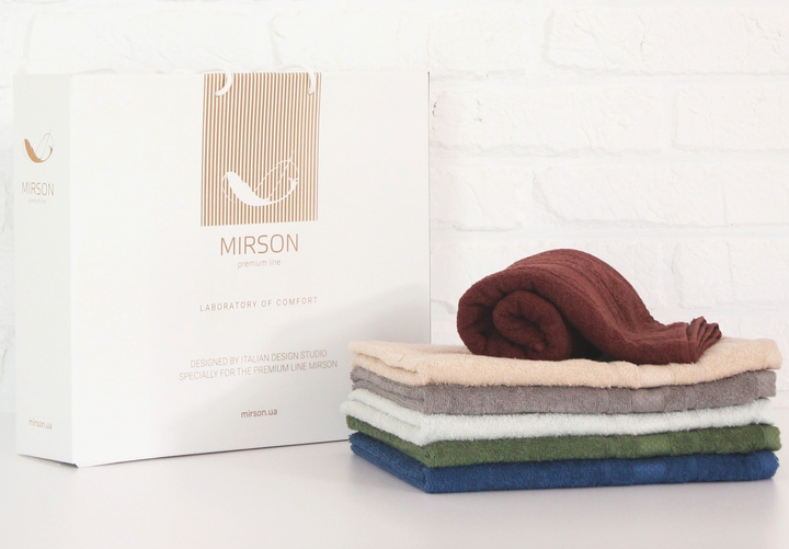 Набір лазневих рушників MirSon №5089 Elite SoftNes Nature 70х140 6 шт від Rozetka на платформі USKIDKA Акція на Набір лазневих рушників MirSon №5089 Elite SoftNes Nature 70х140 6 шт від Rozetka