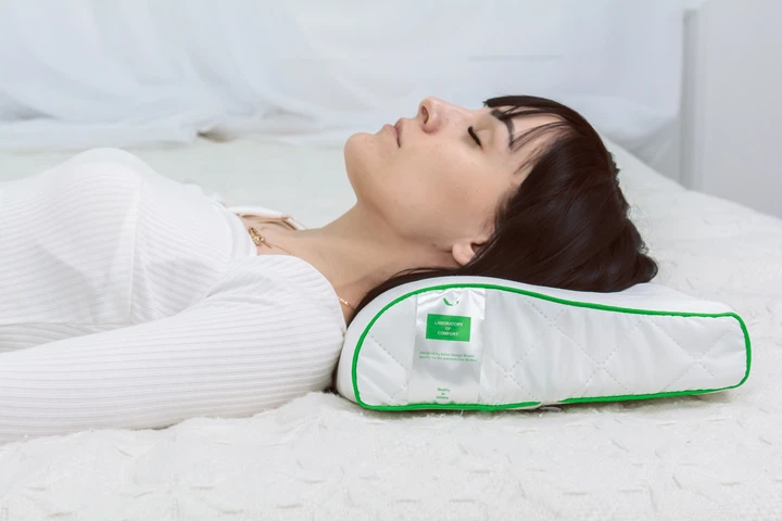 Подушка ортопедична MirSon №6124 Steep Line Aloe Vera Kiddy 50х29х5/8 (2200003262780) - зображення 8