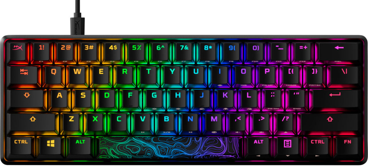 Клавіатура дротова HyperX Alloy Origins 60 RGB Black (HYP4P5N4AA) - зображення 3