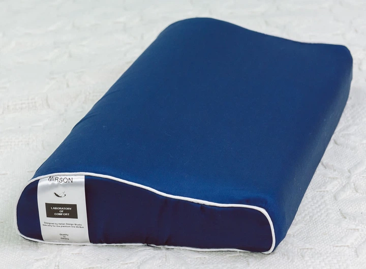 Подушка ортопедическая MirSon №7074 Elite Delicate Satin Ocean Kiddy Boy 50х29х5/8 (2200003400137) - изображение 3