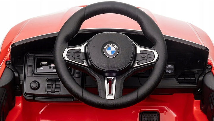 Дитячий електромобіль BMW M4 12V PlayHouse червоний (Польща) - зображення 4